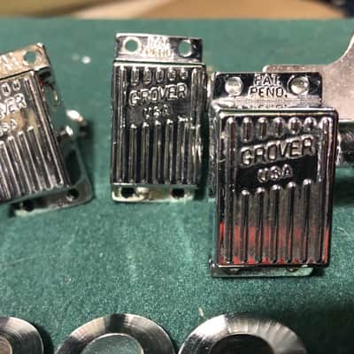 Grover Slimline Wavy Bass Tuners for Rickenbacker Basses Bild 3
