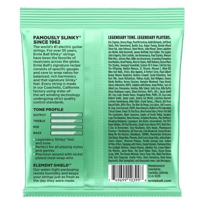 Hyper Slinky Nickel Wound Electric Guitar Strings 8-42 Gauge - world standard specs special-tempered+tinned steel & ni-plated wrap on steel hex core image 2