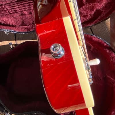 Godin Summit Classic Supreme LTD 2020 Cherry Burst Killer Flame, Pro Set, El Rayo Pickups, A Rocker! image 11