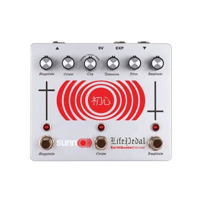 EarthQuaker Devices - Sunn O))) Life Pedal Octave Distortion + Booster Pedal - Custom Silver image 1