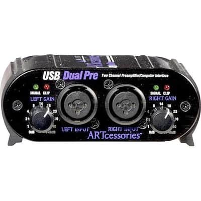 ART USB Dual Pre - USB AC/ DC Digital Audio Interface with Dual Microphone image 2