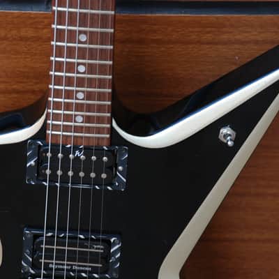 Washburn Dime 2ST Stealth with SH13 Dimebucker + 500k V Pot + 3ST Covers image 12