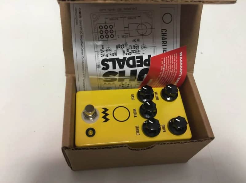 JHS Charlie Brown V4 Channel Drive Pedal w/ Original box & paperwork image 1