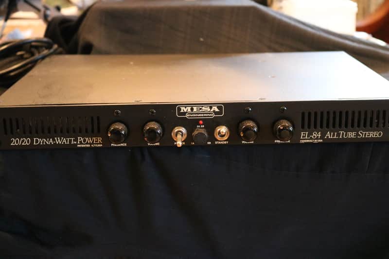 Mesa Boogie 20/20 Dyna-Watt All Tube Stereo Power Amp image 1