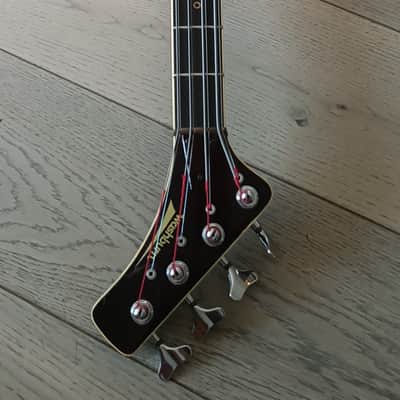 Washburn B20 8 string 1978 sunburst image 6