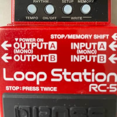 Boss RC-5 Loop Station 2020 - Present - Red image 8