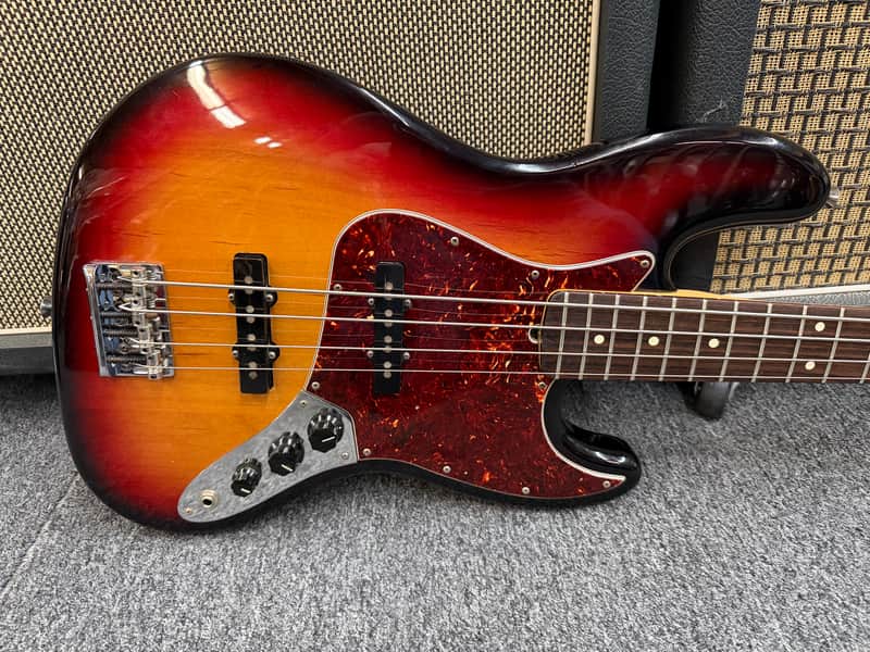 Fender American Standard Jazz Bass 2009 - Sunburst image 1
