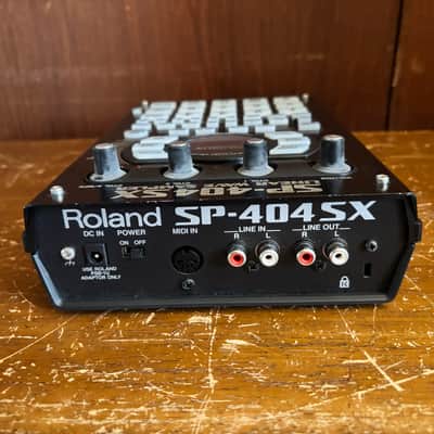 Roland SP-404SX Linear Wave Sampler 10th Anniversary Dark gray x gold w/ power supply image 7
