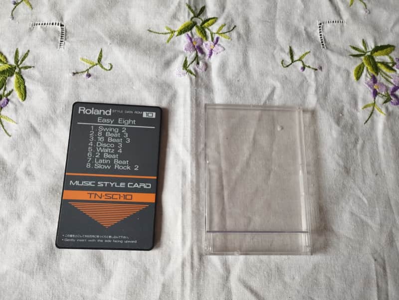 Roland TN-SC1-10 easy eigths Style Card - Black image 1