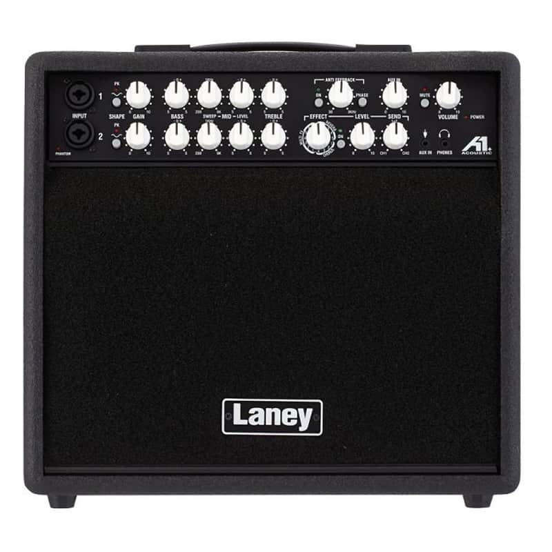 ■■LANEY A1＋　アコースティックギター用アンプ LANEY A1+ Acoustic Amp at ICON MUSIC - YouTube