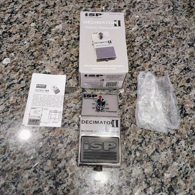 EXCELLENT CONDITION - ISP Technologies Decimator II Noise Reduction 2010s - Chrome image 2