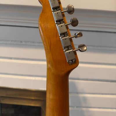 Wildwood Bloomdoom Allparts Telecaster Partscaster 2020 Sherwood Green Nitro Light Relic image 10