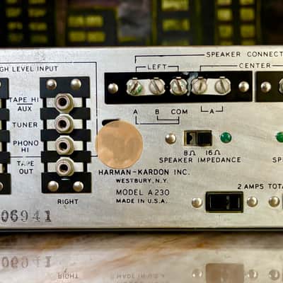Harman Kardon Ballad A230 // Integrated Tube Amplifier image 4