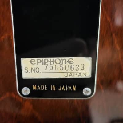 Vintage 1975 Epiphone FT-120 Japan Norlin Pro Setup New Strings Soft Shell Case image 12