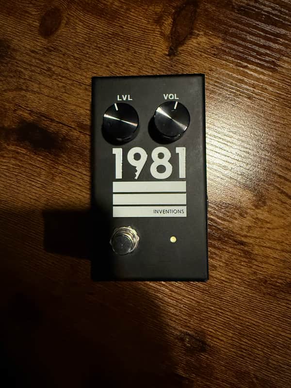 1981 Inventions LVL Full-Range Overdriver image 1