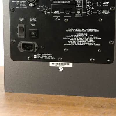Event 20/20bas Bi-Amplified Studio Monitor (PAIR) CG012VG image 12