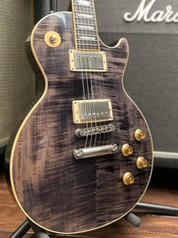 Gibson 50s Les Paul Standard Plus 【Solid Body!】 2003 Trans Black image 1