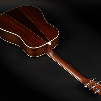 2022 Martin D-35 Standard Reimagined - 1935 Sunburst | USA All Solid Dreadnought Acoustic Guitar 3-Piece Back | OHSC image 14