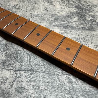 BMC Guitar Neck Tele® Telecaster® 21 Fret Roasted Maple With Maple Fingerboard Nitro Lacquer - 9.5 Radius image 3