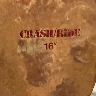 Paiste 3000 16" Rude Crash Ride Cymbal 1300 Grams image 4