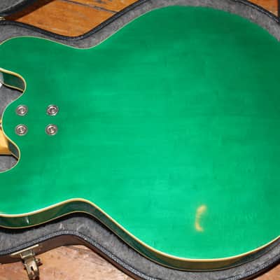 Mosrite Celebrity III Rare Translucent Green late 1960s image 21