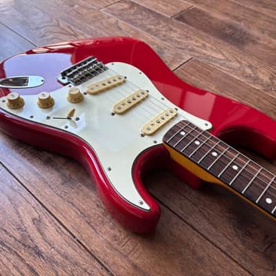 2013 Fender ST-62 Stratocaster Torino Red ‘62 Reissue Strat MIJ Japan image 7