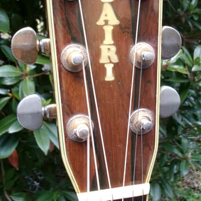 K Yairi YW-1000 Hand Crafted B. Rosewood Jacaranda Japan Vintage 1974 with Low Action image 6