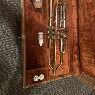1965 F.E. Olds and Sons Fullerton CA R-10 Recording Trumpet with Original Case image 2