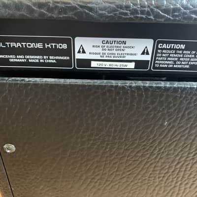 Behringer Ultratone KT108 Used 15-Watt Keyboard Guitar Amplifier Tested, Great Deal image 5