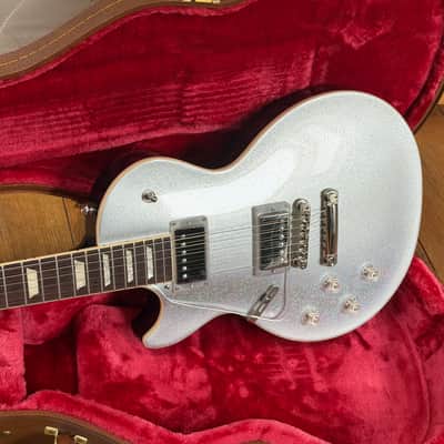 Gibson Left Handed Les Paul Standard 60s Gem Prism Sparkle Flake Guitar image 3
