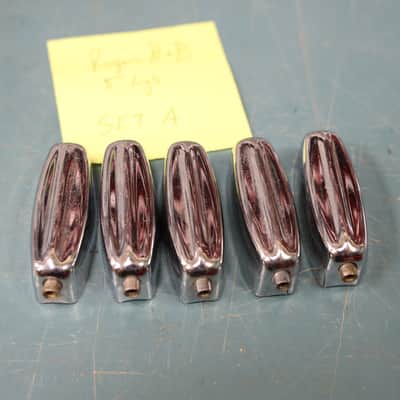 Vintage Rogers Bread & Butter Tab Lug, Single Tension For Toms 3916R, 5-Pack Set A image 3