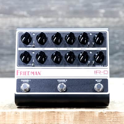 Friedman IR-D Dual Tube Preamp & DI / IR Technology Compact Size Effect Pedal image 1