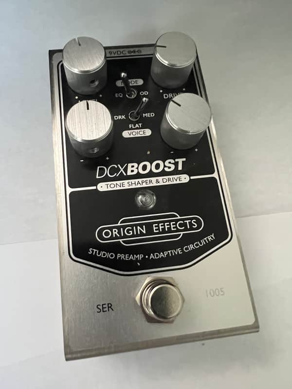 Origin Effects DCX Boost 2023 - Present - Black / Silver