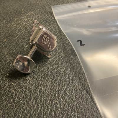 Late 1960’s Left Handed Fender “F” Tuning Key Machine. Single image 1