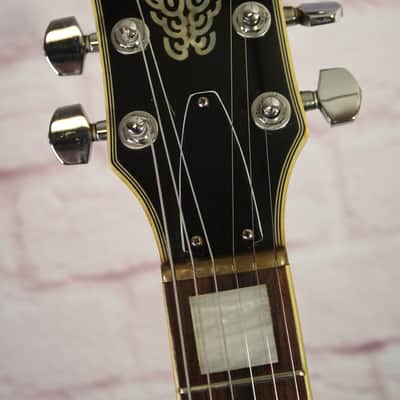 Vintage 80's Cort Les Paul Copy - Set Neck - Sunburst Flame Top image 5