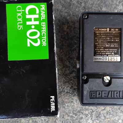 Pearl CH-02 Chorus 1980s - Black image 2