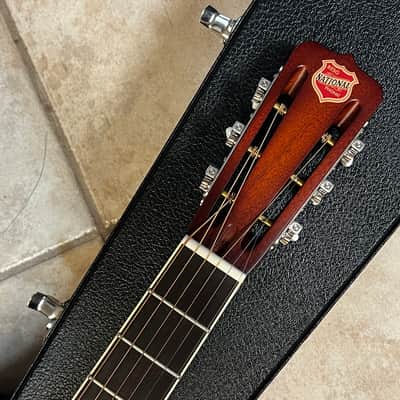 2022 National M1 Tricone Cutaway Resonator Reso Phonic guitar image 9