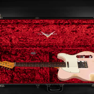 2021 Fender Custom Shop ‘67 Telecaster Heavy Relic - Shell Pink | USA Vintage 1967 CBS Ära Reissue Esche Korpus 3,23kg | CoA OHSC Bild 24