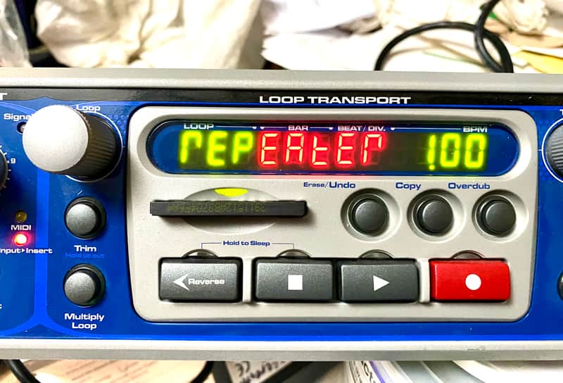 Electrix Repeater Loop Based Recorder 2000s - Blue image 1