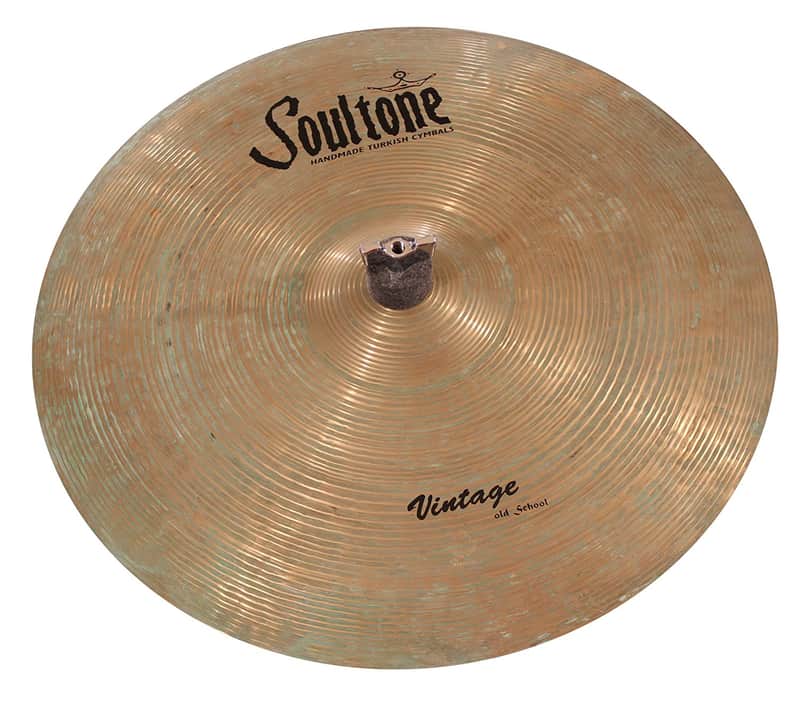 Soultone Vintage Old School 19" Crash Cymbals. Authorized Dealer. Free Shipping