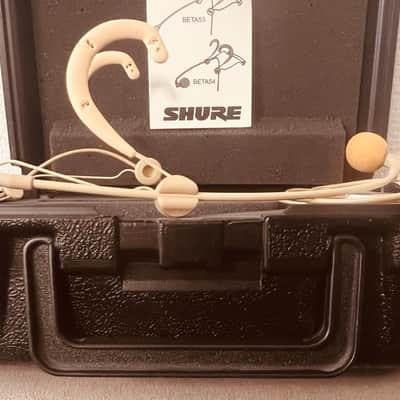 Set of 4 Shure WBH54T Beta 54 Supercardioid Headworn Condenser Microphone 2007 Tan image 5