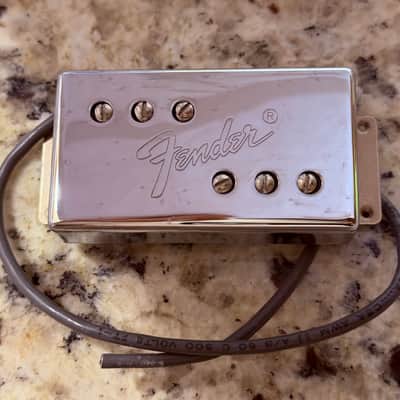 Fender Wide Range Pickup For Tele Custom Deluxe - Chrome 005-4595-000 image 1