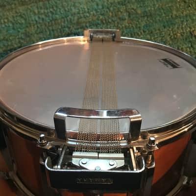 Vintage Yamaha Drums Japan 9000 Pre - Recording Custom Real Wood Parallel Strainer 6.5 x 14 Studio Concert Snare Drum - 1980 image 15
