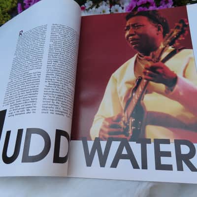 GUITAR PLAYER LEGENDS of GUITAR ll 1984 KEITH RICHARDS JIMMY PAGE RANDY RHODES MUDDY WATERS & VINTAGE GIBSON STRINGS CASE CANDY GIFT! image 6