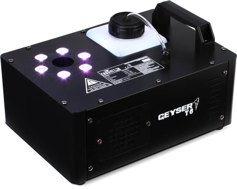 Chauvet DJ Geyser T6 RGB Illuminated Vertical Fog Machine image 1