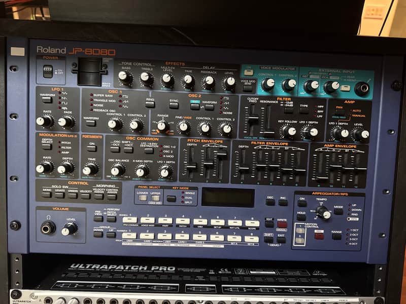 Roland JP-8080 Synthesizer Module 1998 - 2002 - Black image 1