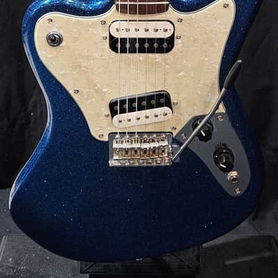 Squier Paranormal Super Sonic Blue Sparkle image 2