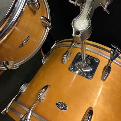 Slingerland Magnum Drum Set 70's Natural Thermogloss 20-13-16 image 7