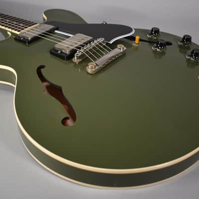 2025 Gibson '59 ES-335 Reissue VOS Olive Drab Finish W/OHSC image 11