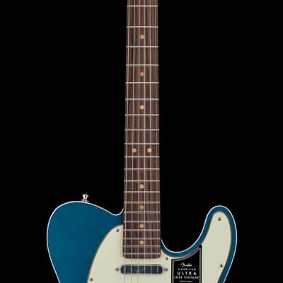 Fender American Ultra Luxe Vintage '60s Telecaster Custom - Lake Placid Blue #28577 image 5
